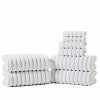 Traditional Organic Wave 650 GSM 8 Piece Towel Set