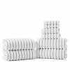 Traditional Organic Wave 650 GSM 8 Piece Towel Set