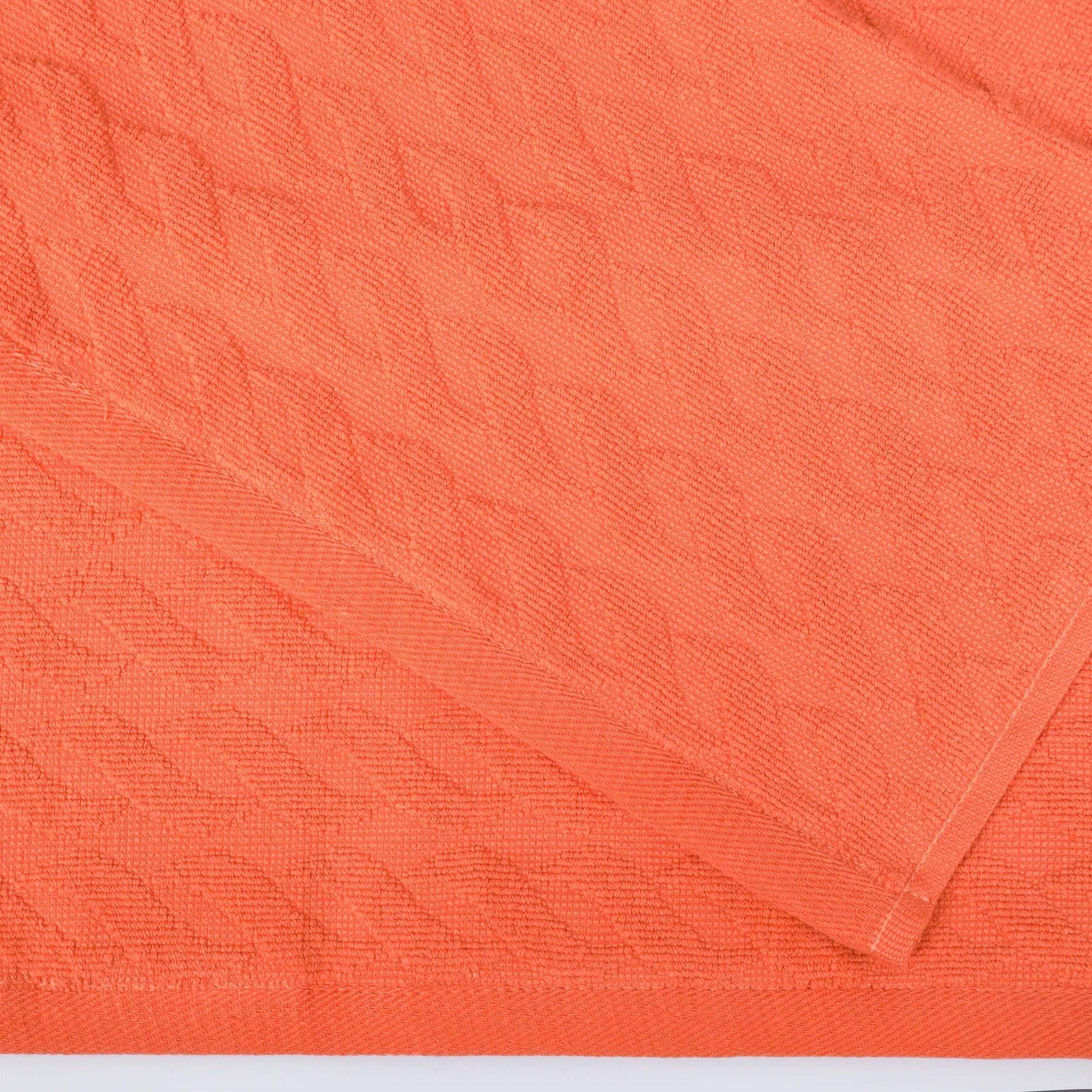 Turkish Cotton Jacquard Herringbone and Solid 12 Piece Face Towel Set