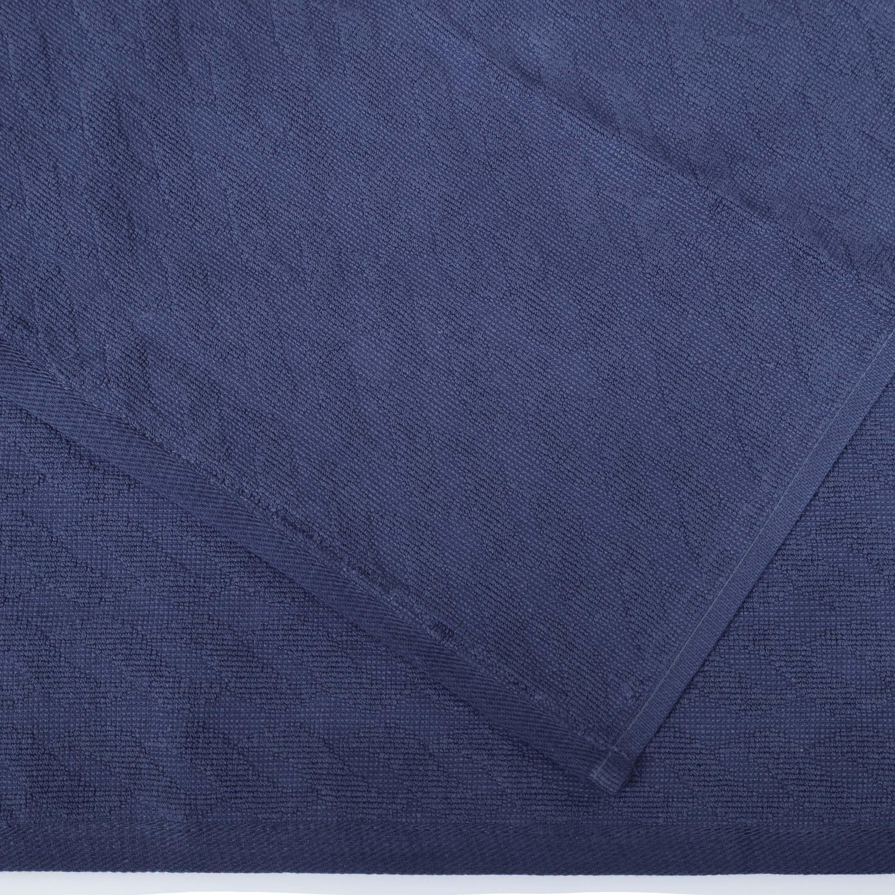 Turkish Cotton Jacquard Herringbone and Solid 6 Piece Hand Towel Set
