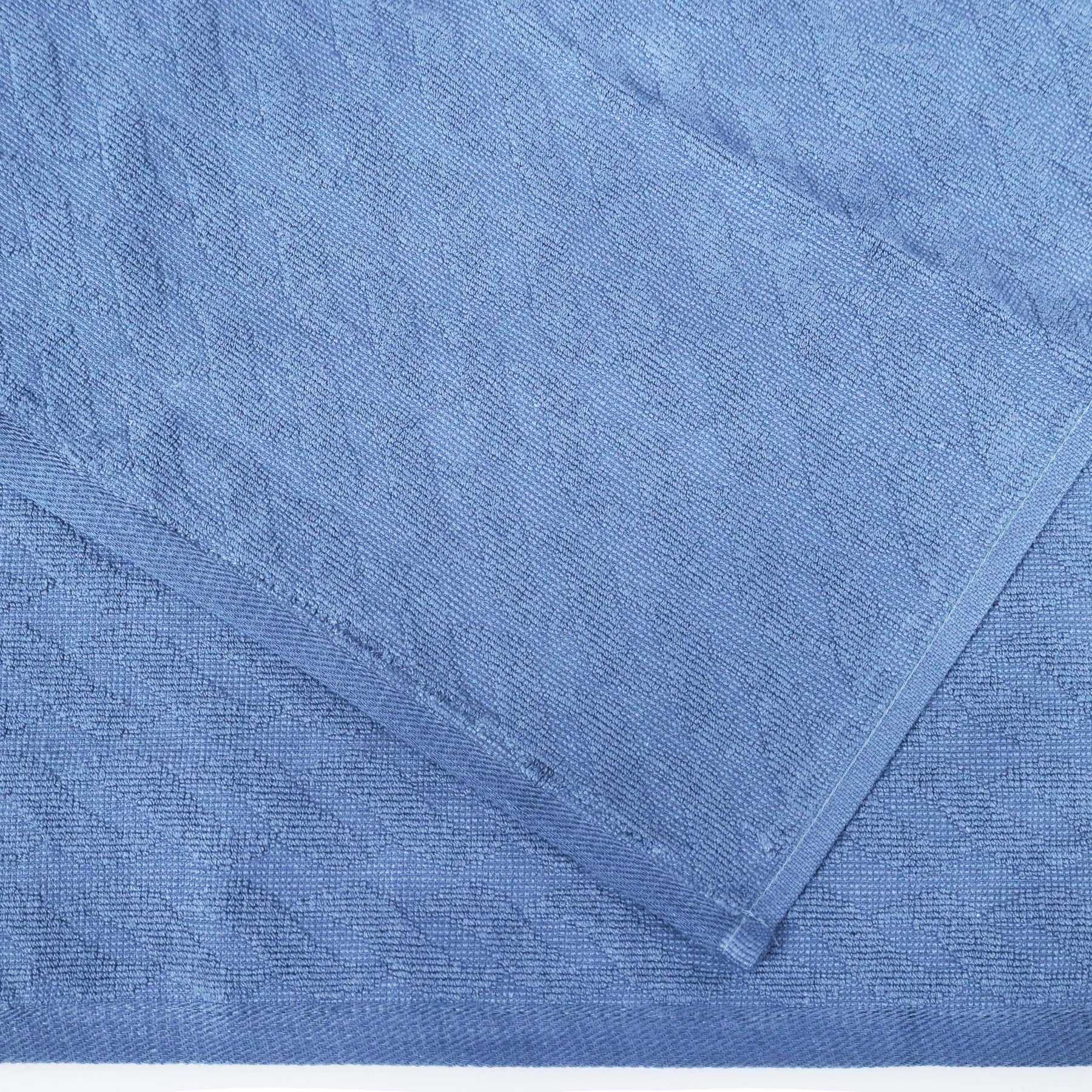 Turkish Cotton Jacquard Herringbone and Solid 6 Piece Hand Towel Set