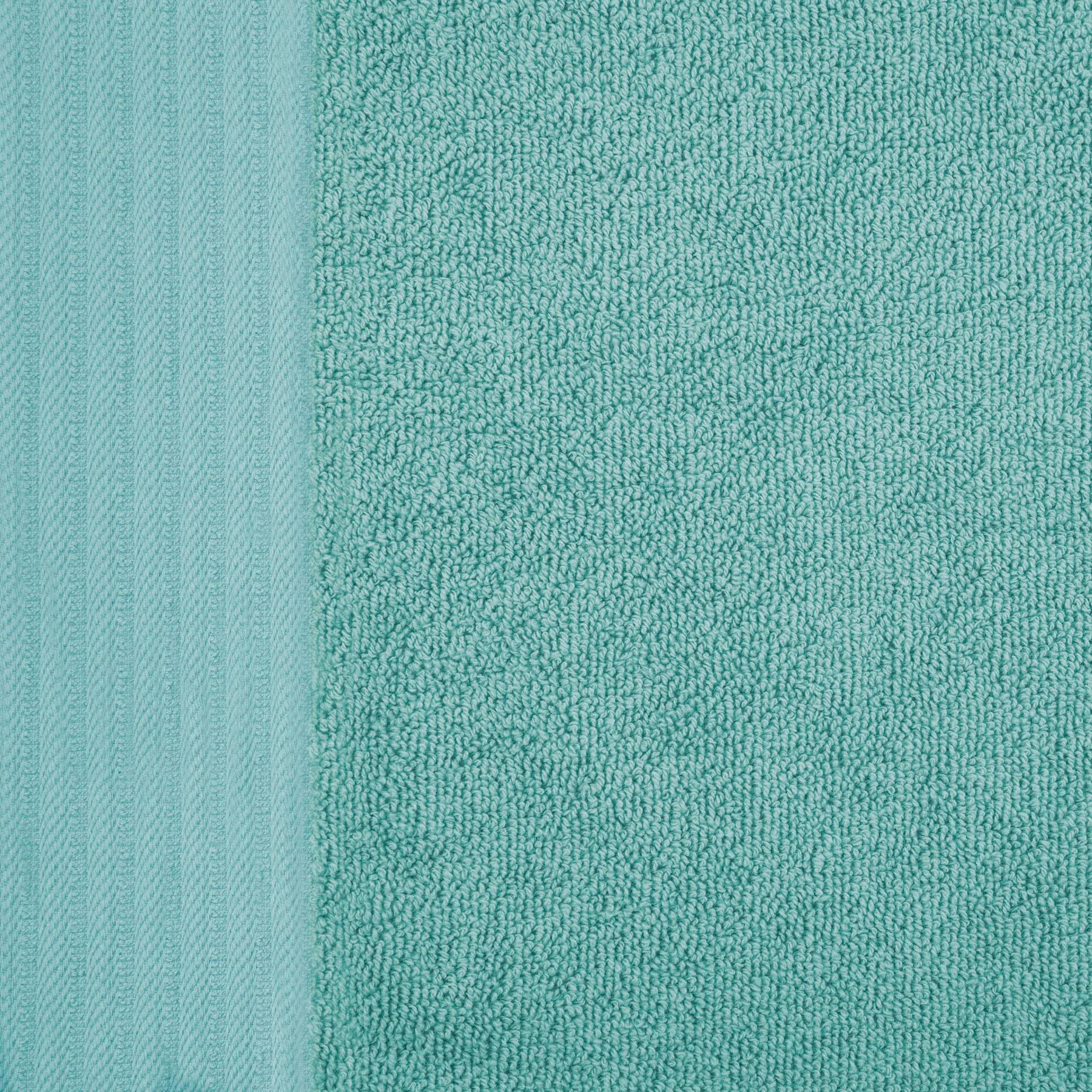Turkish Cotton Jacquard Herringbone and Solid 6 Piece Hand Towel Set