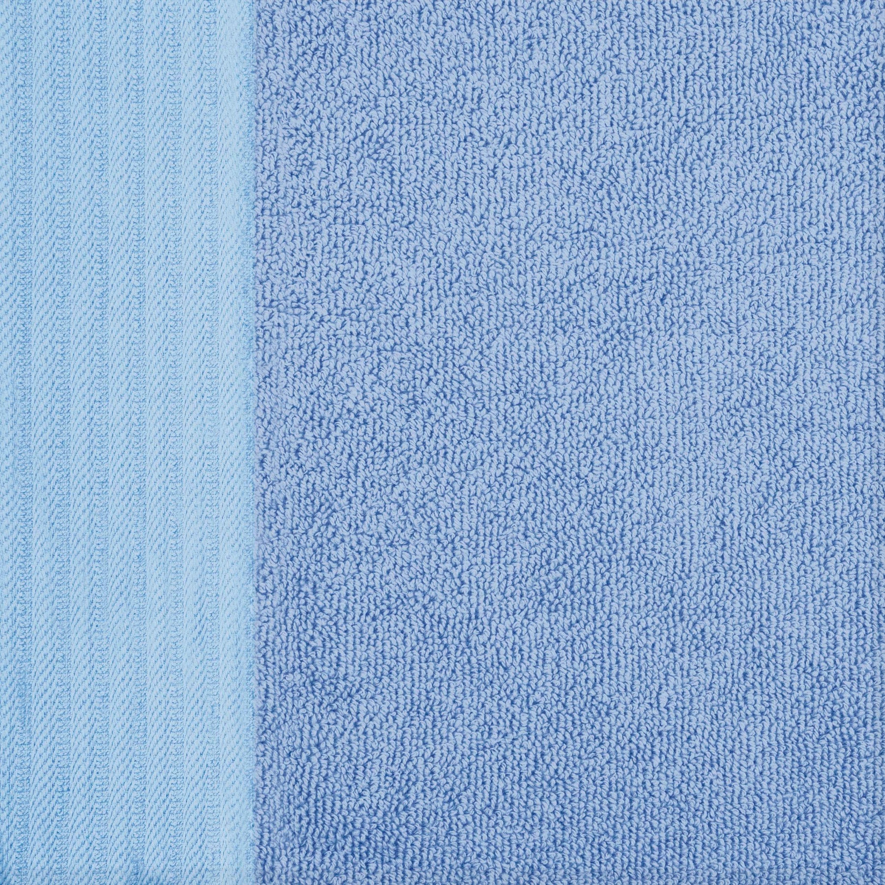 Turkish Cotton Jacquard Herringbone and Solid 6 Piece Hand Towel Set