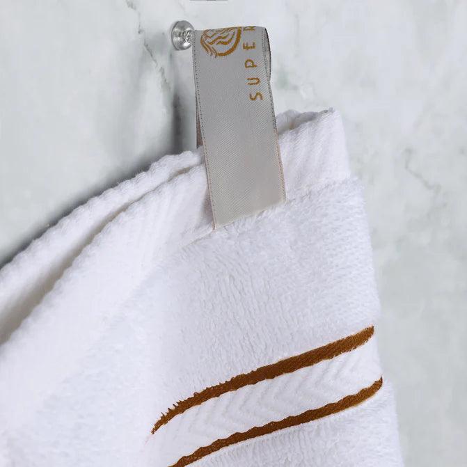 Turkish Cotton Ultra Plush Absorbent Solid 12-Piece Face Towel Set