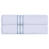 Ultra Plush Turkish Cotton Absorbent Solid 2 Piece Bath Sheet Set
