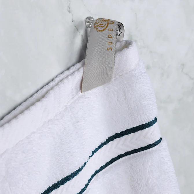 Ultra Plush Turkish Cotton Absorbent Solid 2 Piece Bath Sheet Set