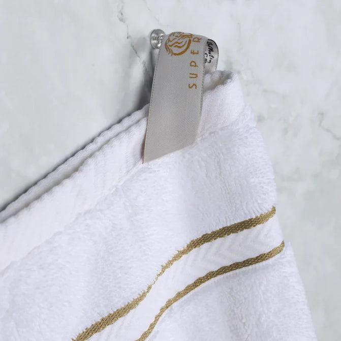 Ultra-Plush Turkish Cotton Absorbent Solid Assorted 10 Piece Towel Set