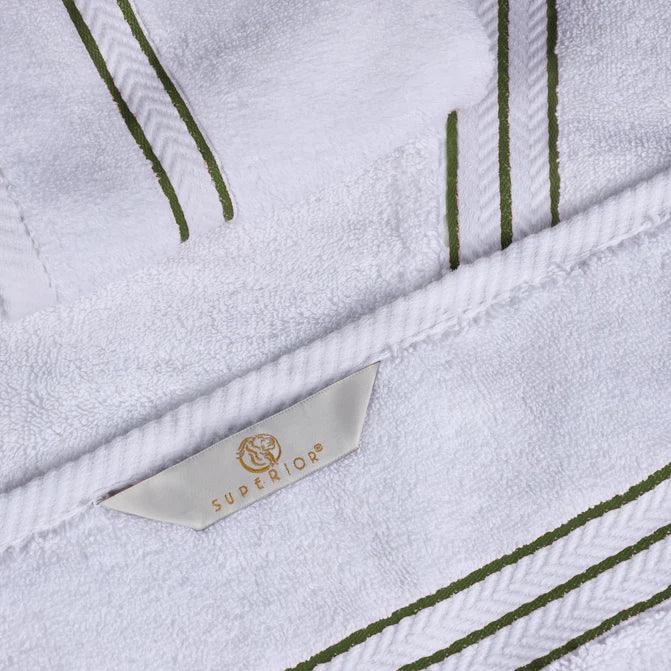 Ultra-Plush Turkish Cotton Absorbent Solid Assorted 10 Piece Towel Set