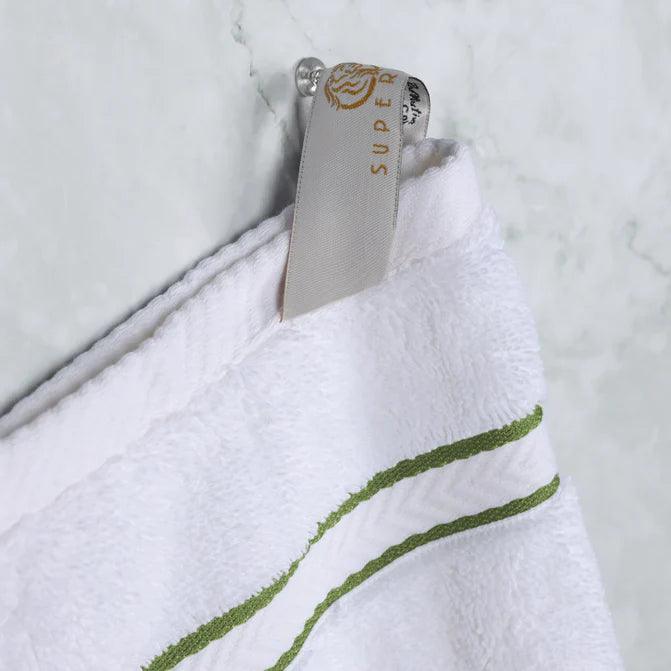 Ultra-Plush Turkish Cotton Absorbent Solid Assorted 10 Piece Towel Set