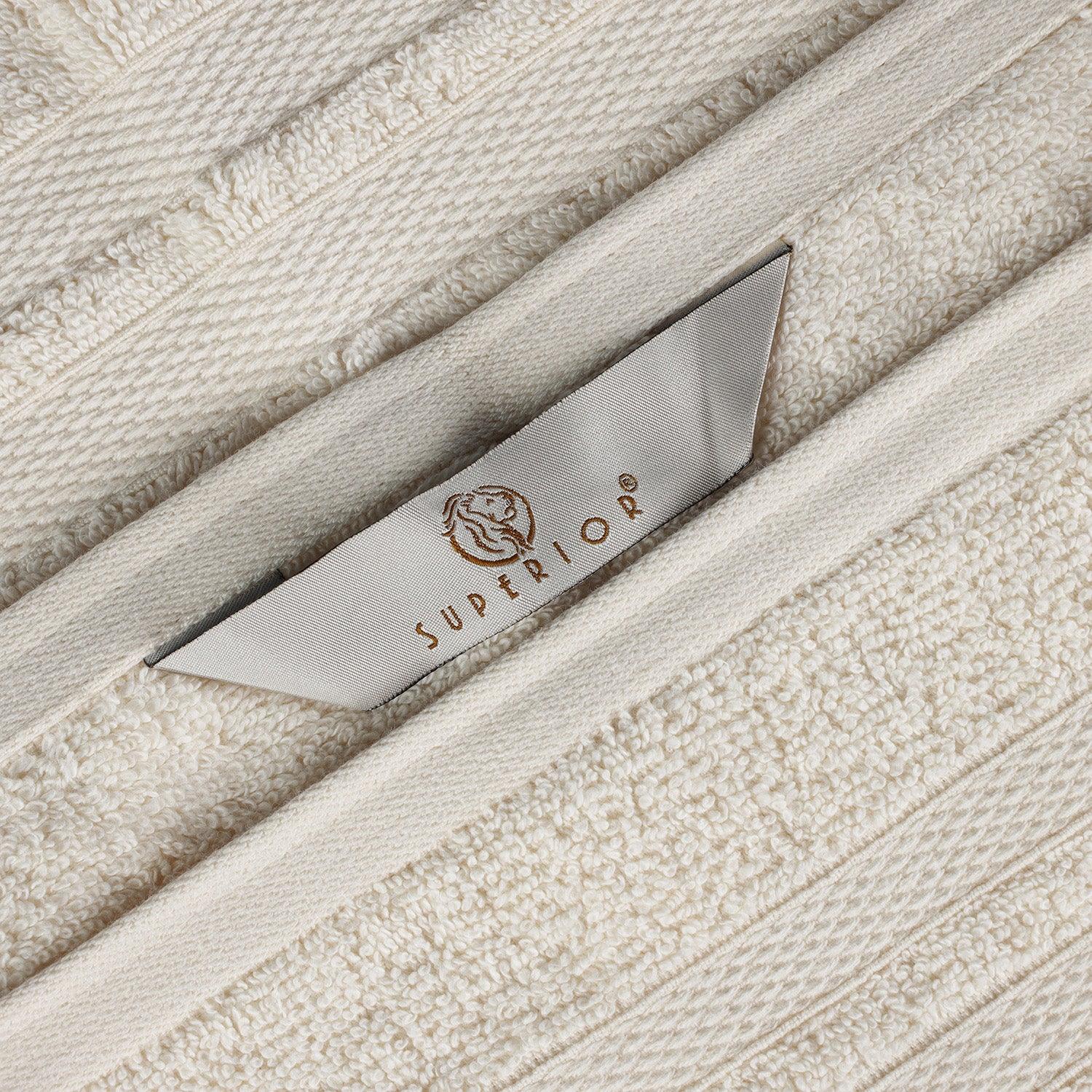 Ultra-Soft Cotton Absorbent Quick-Drying Solid Bath Sheet Set of 2