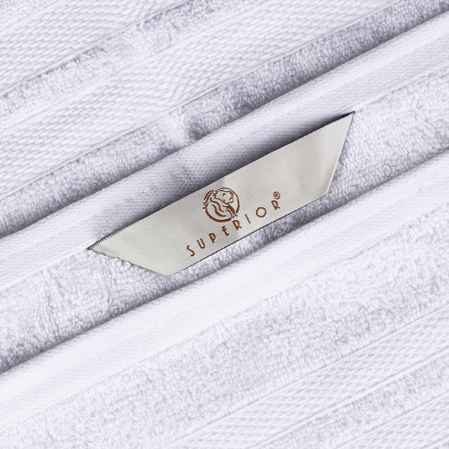 Ultra-Soft Cotton Absorbent Quick-Drying Solid Bath Sheet Set of 2