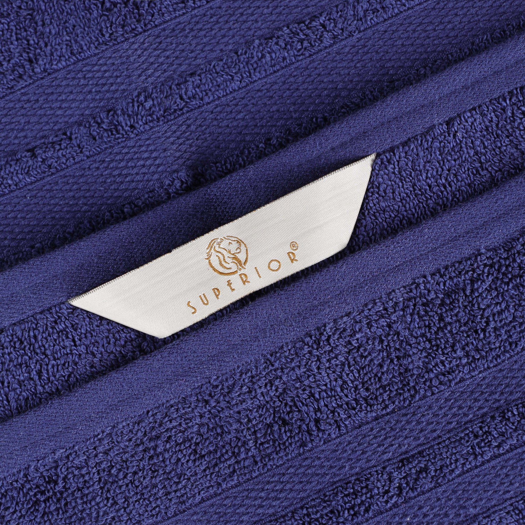 Ultra-Soft Cotton Solid Medium Weight Absorbent Bath Towel Set of 2