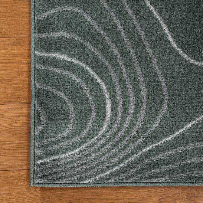 Veer Modern Abstract Wood Grain Indoor Area Rug Or Runner