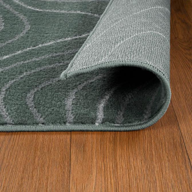 Veer Modern Abstract Wood Grain Indoor Area Rug Or Runner