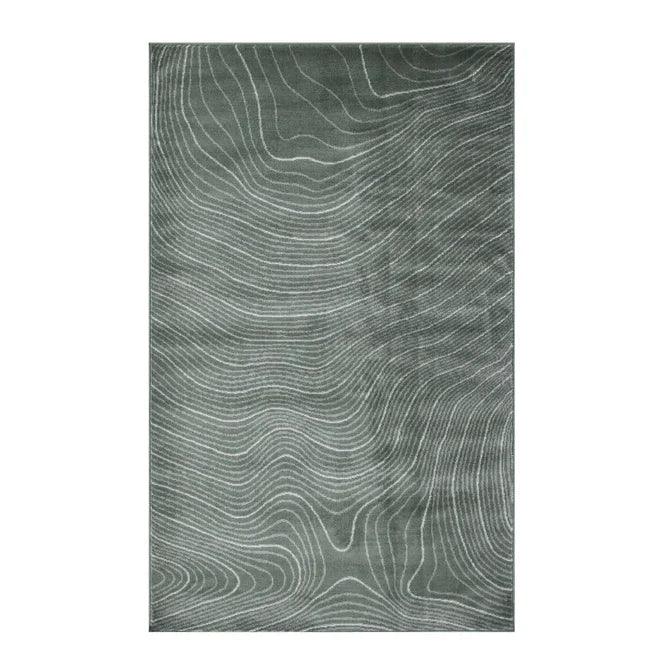 Veer Modern Abstract Wood Grain Indoor Area Rug Or Runner