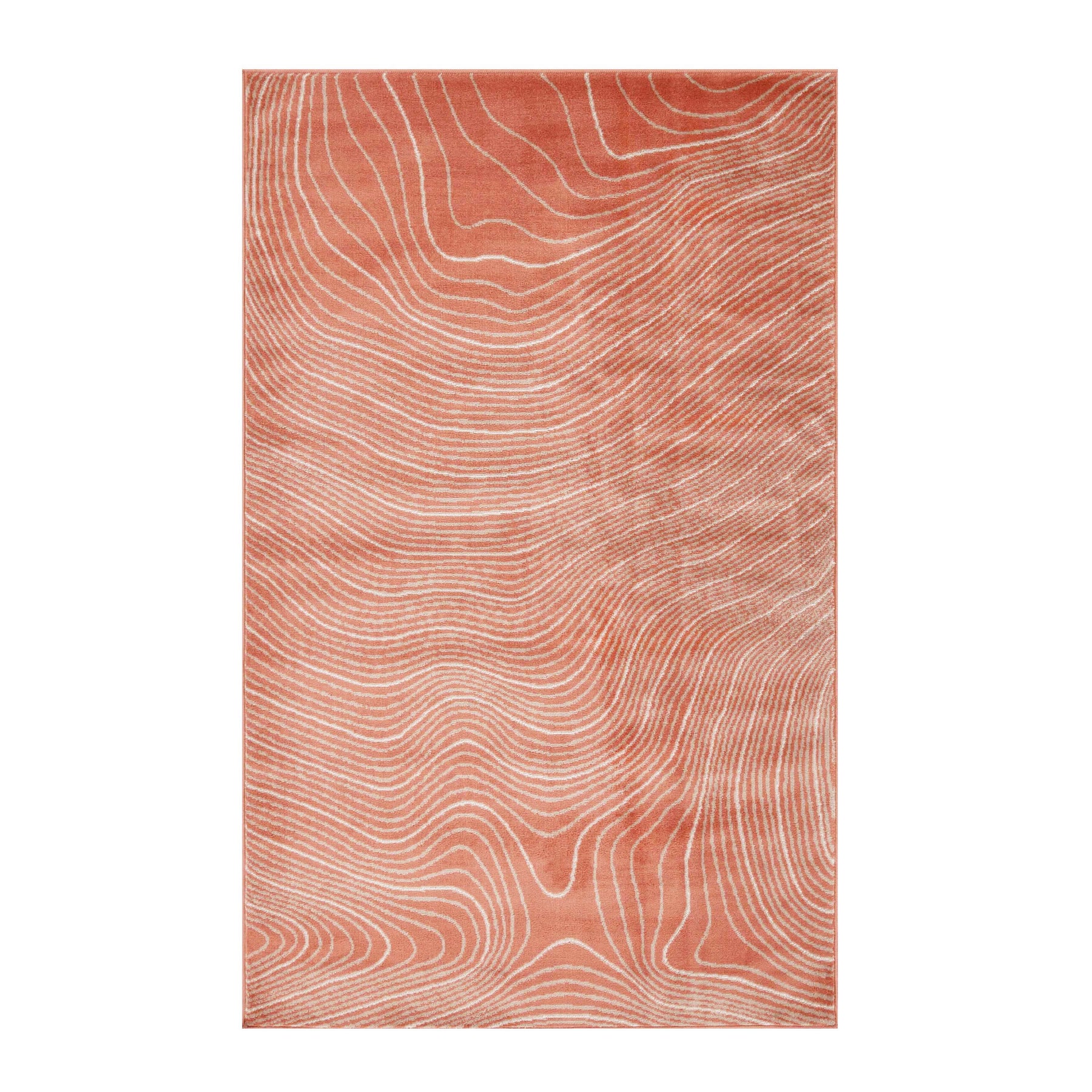 Veer Modern Abstract Wood Grain Indoor Area Rug Or Runner