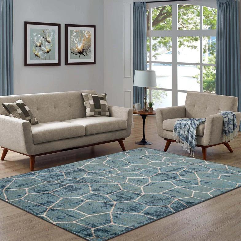 Vegas Abstract Web Design Indoor Area Rugs or Runner Rug