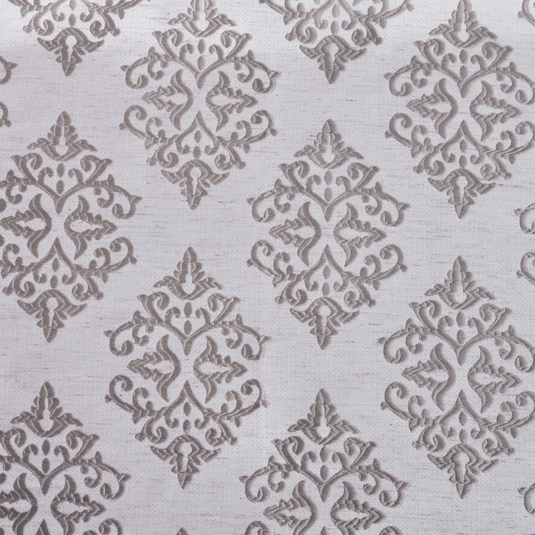 Venetian Damask Jacquard Grommet Traditional Curtain Panel Set