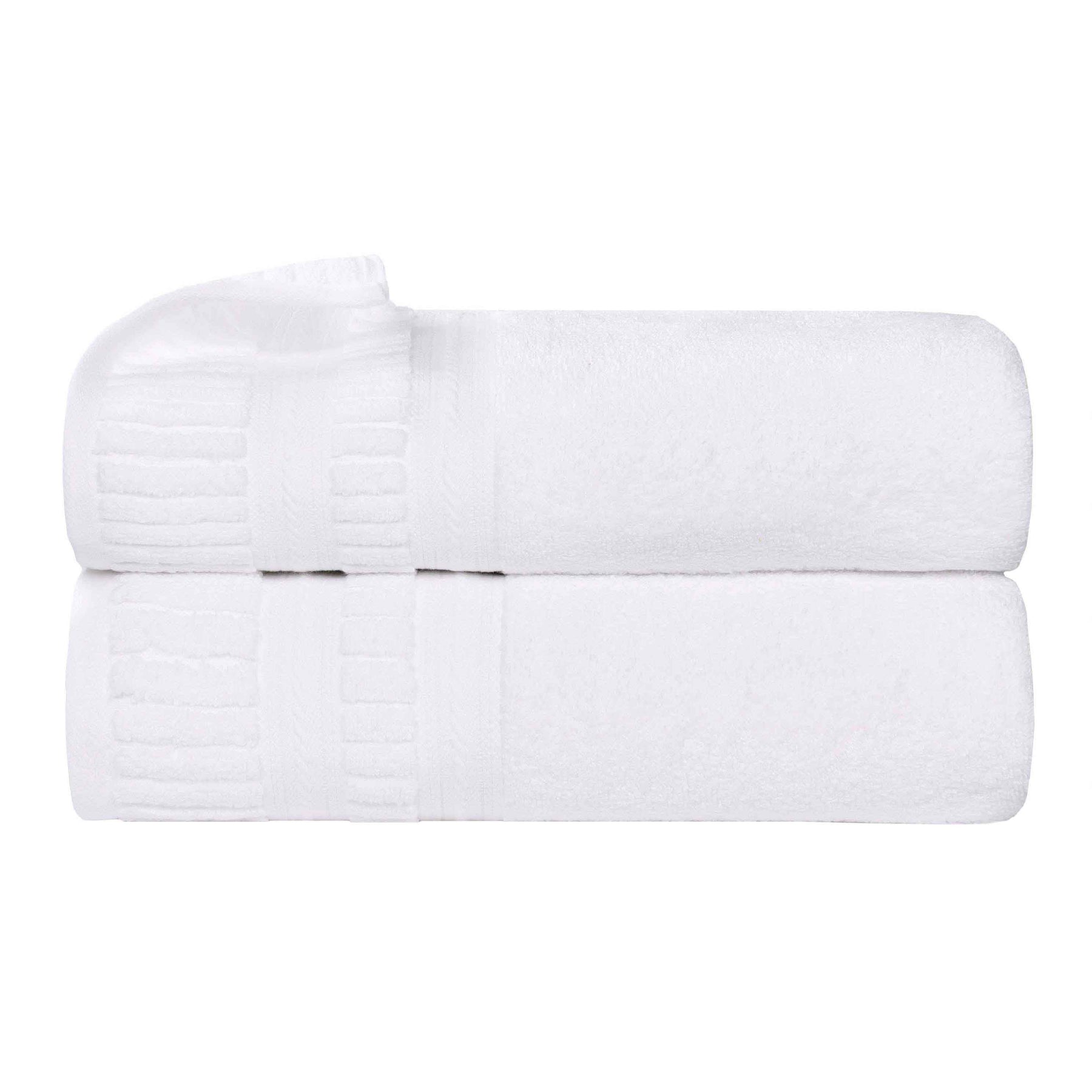 Venice Zero Twist Cotton Medium Weight Soft Bath Towels, Set of 2