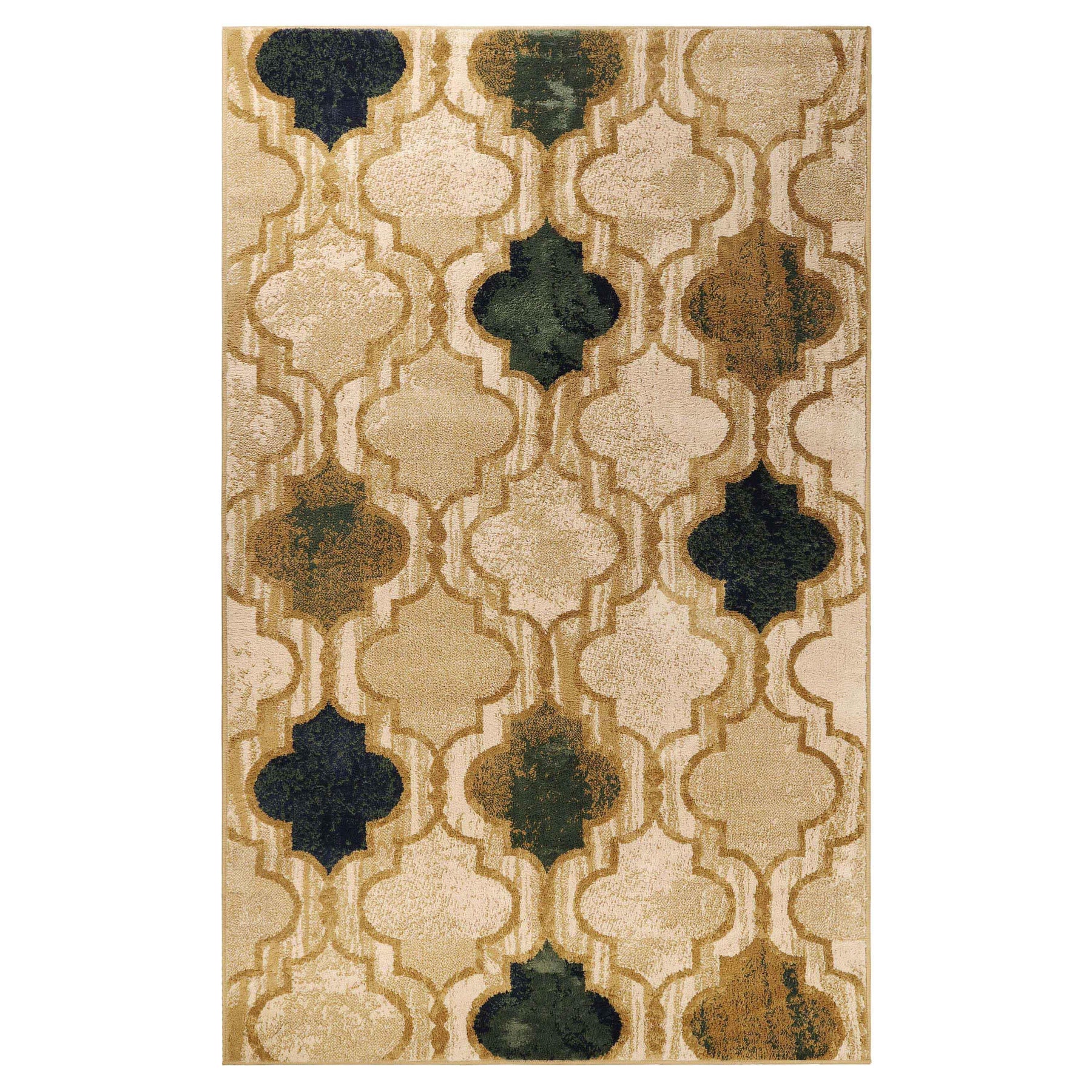 Viking Contemporary Geometric Trellis Indoor Area Rug or Runner