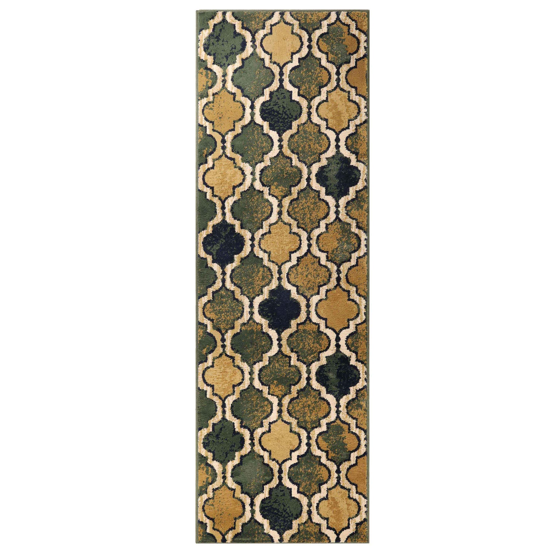 Viking Contemporary Geometric Trellis Indoor Area Rug or Runner