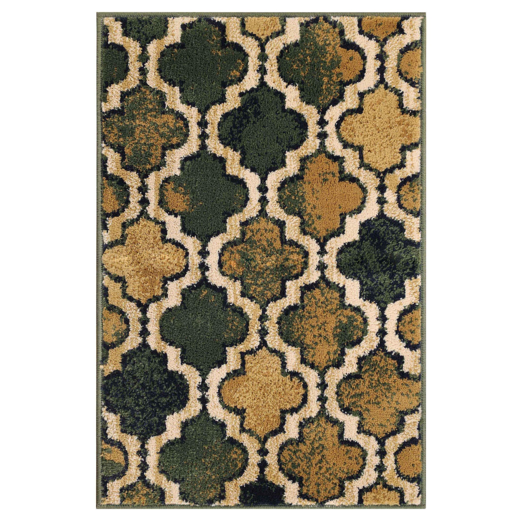 Viking Contemporary Geometric Trellis Indoor Area Rug or Runner