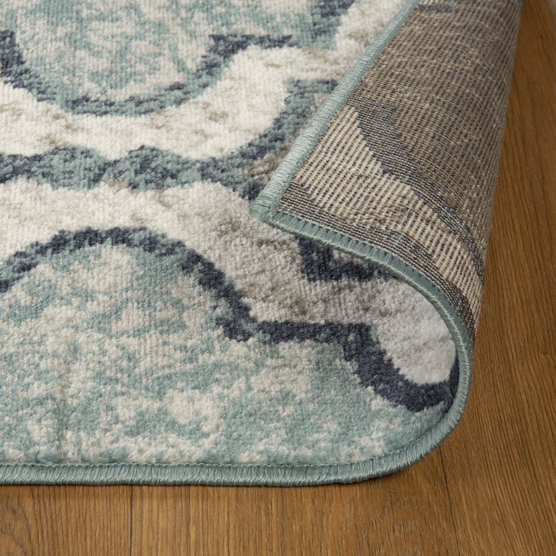 Viking Contemporary Geometric Trellis Indoor Area Rug or Runner