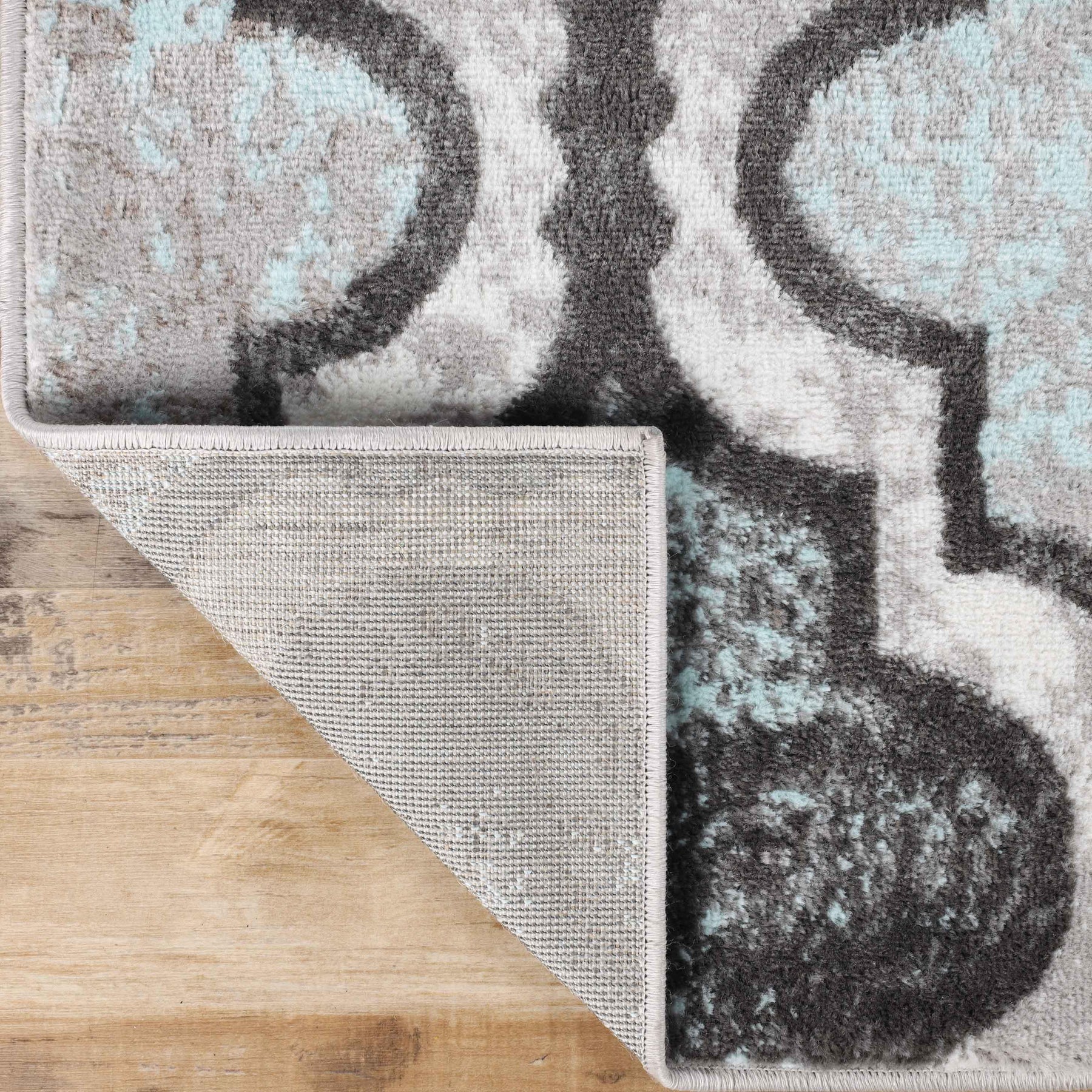 Viking Contemporary Geometric Trellis Indoor Area Rug or Runner