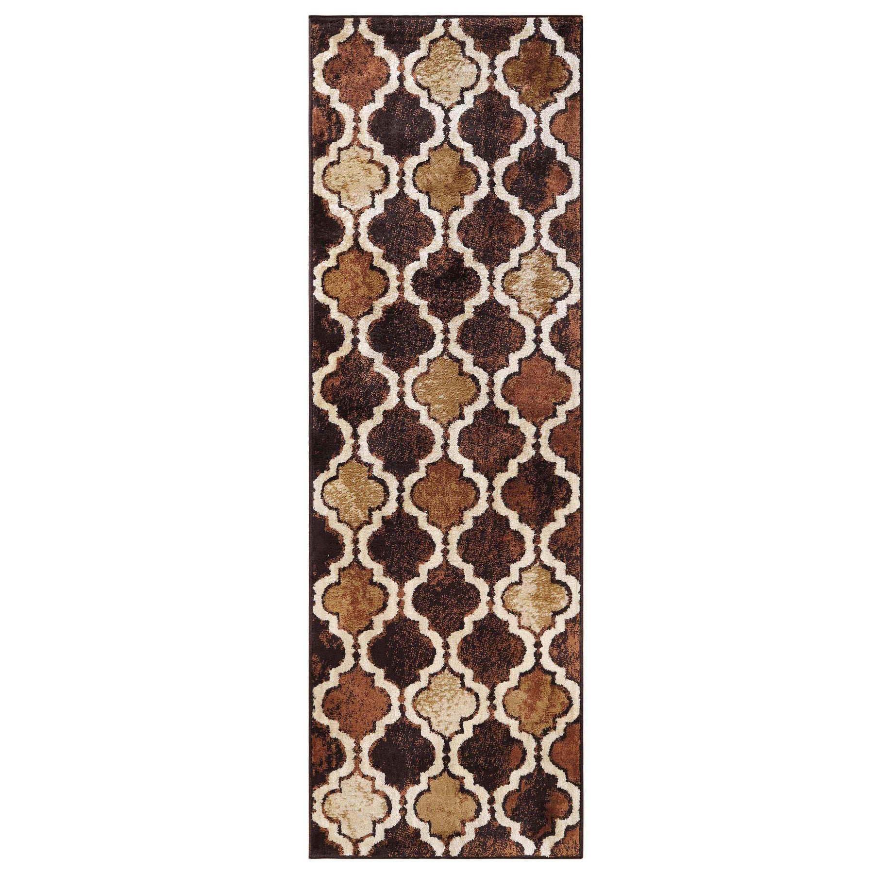 Viking Contemporary Geometric Trellis Indoor Area Rug or Runner