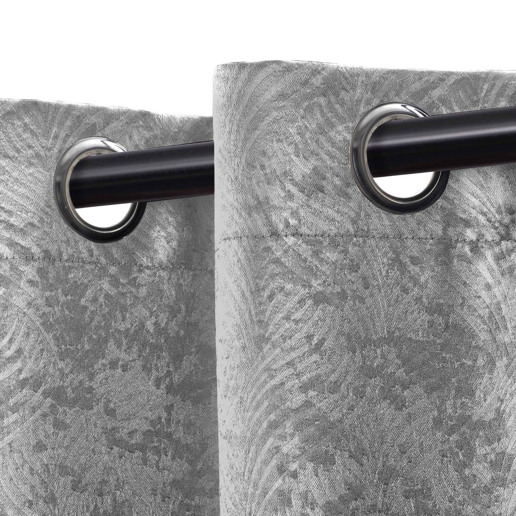 Waverly Geometric Washable Room Darkening Blackout Curtains, Set of 2