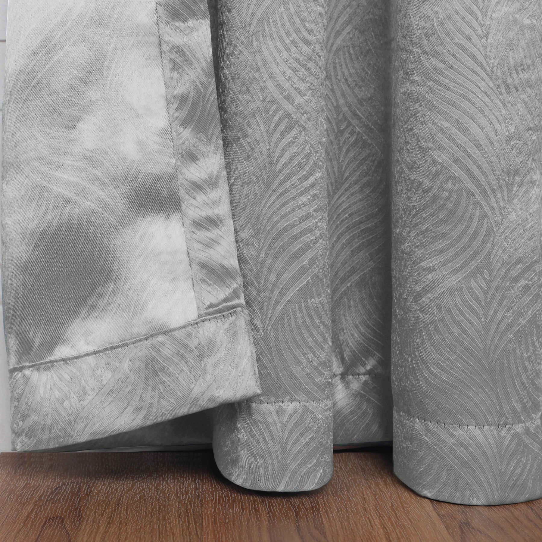 Waverly Geometric Washable Room Darkening Blackout Curtains, Set of 2