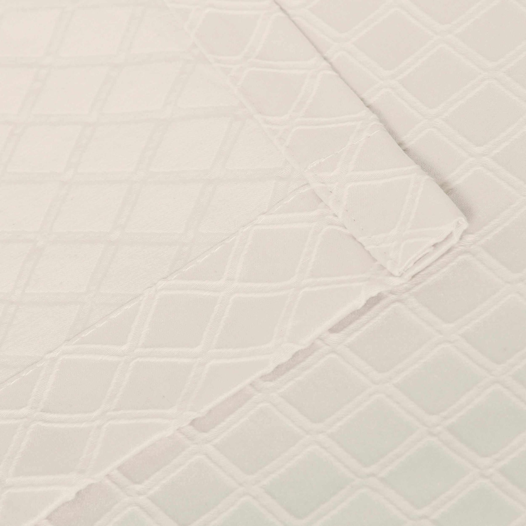 Westview Diamond Trellis Jacquard 2-Piece Grommet Curtain Panel Set