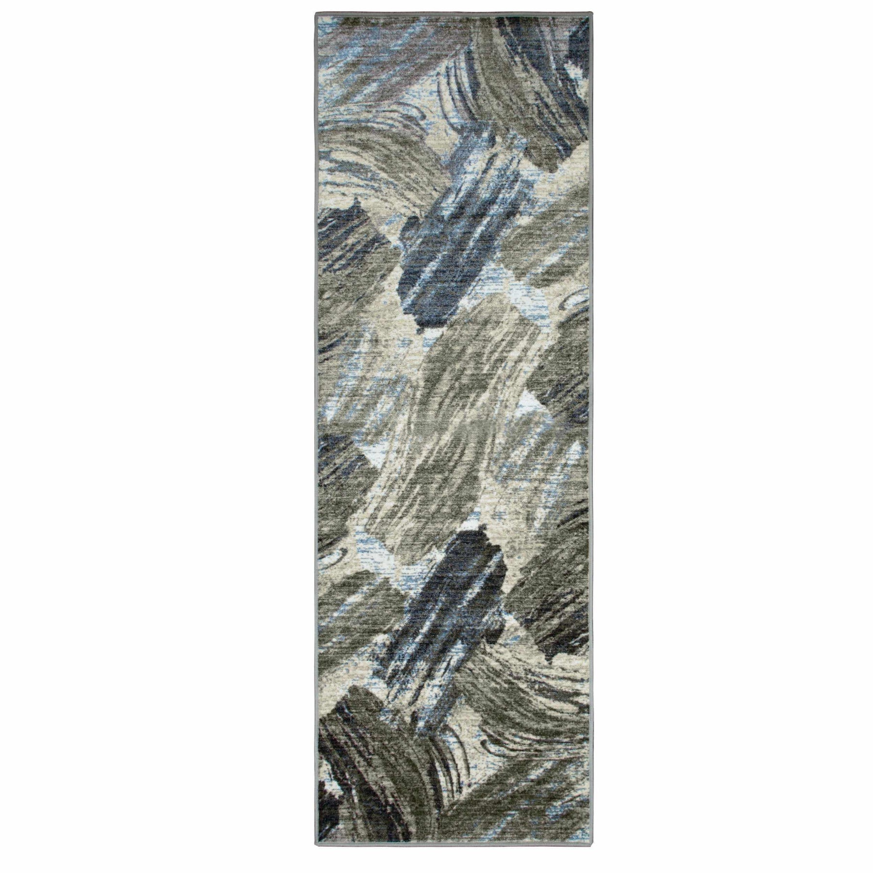 Xander Abstract Non-Slip Indoor Large Area Rugs or Runner Rug