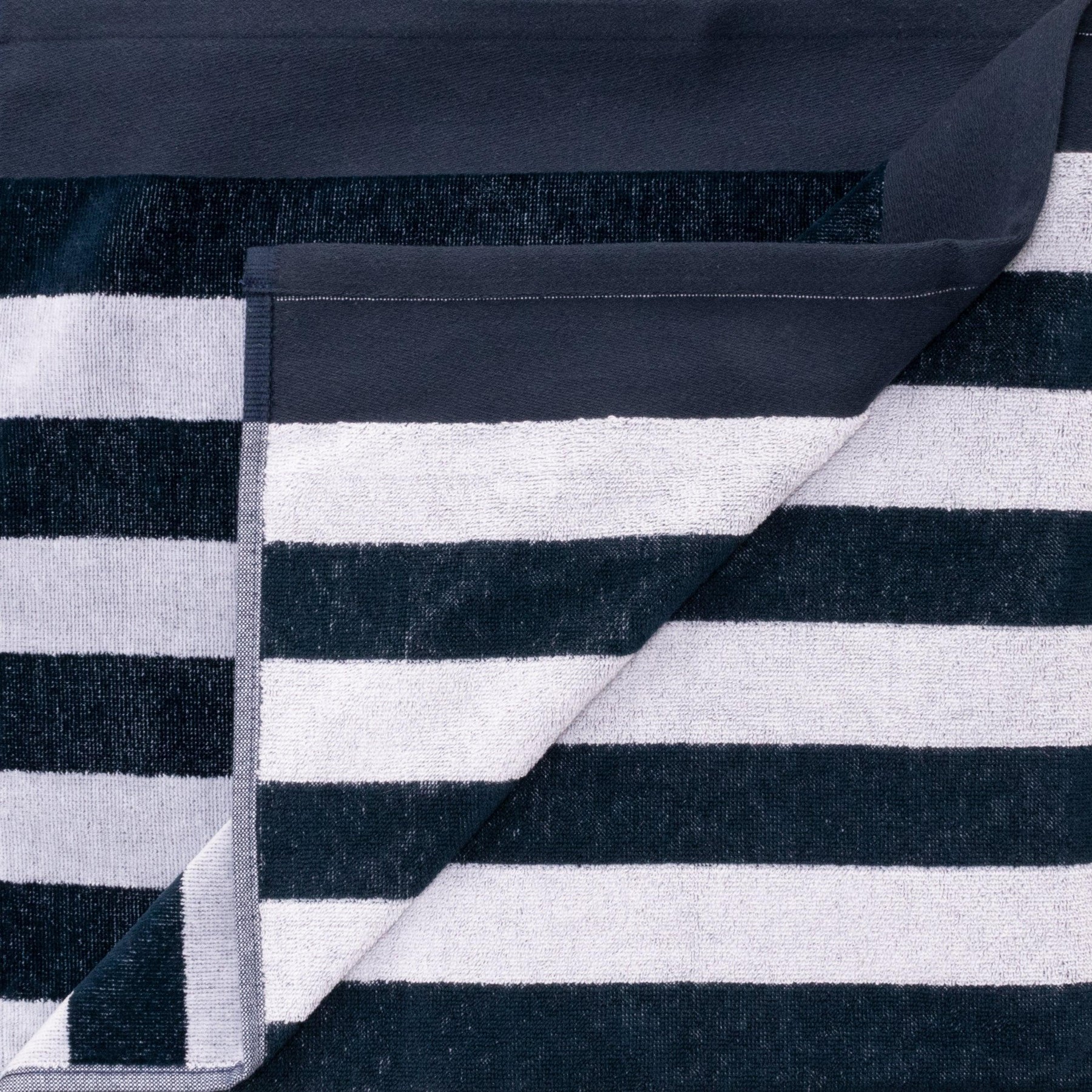 Yacht Club Egyptian Cotton Oversized 2 Piece Beach Towel Set Blue