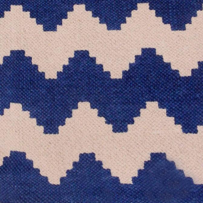 Zigzag Foldable Cotton Area Rug