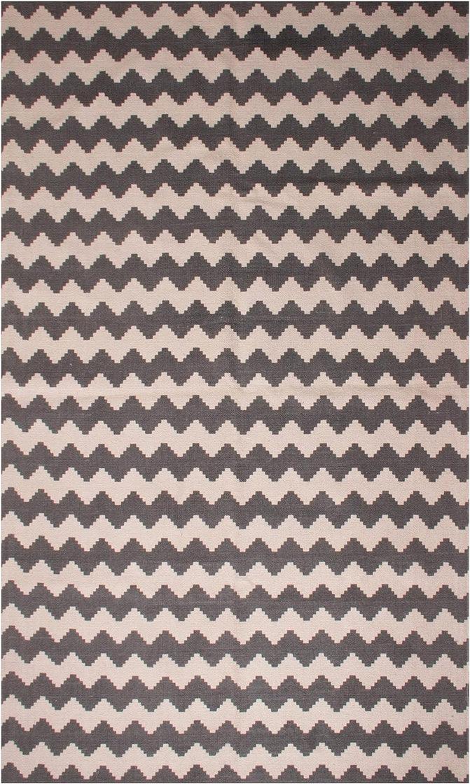Zigzag Foldable Cotton Area Rug