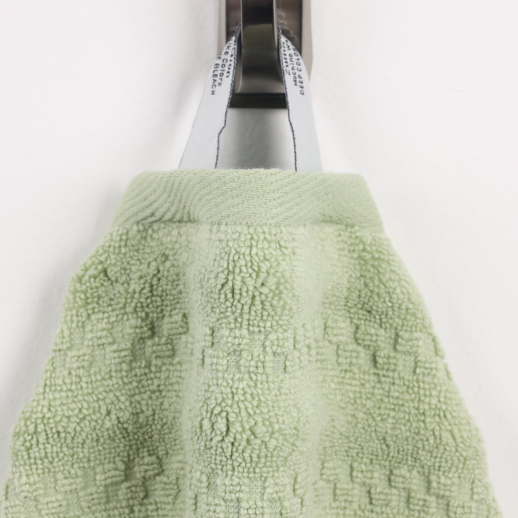 Zuma Zero Twist Cotton Waffle Textured Stripes Bath Sheets, Set of 2