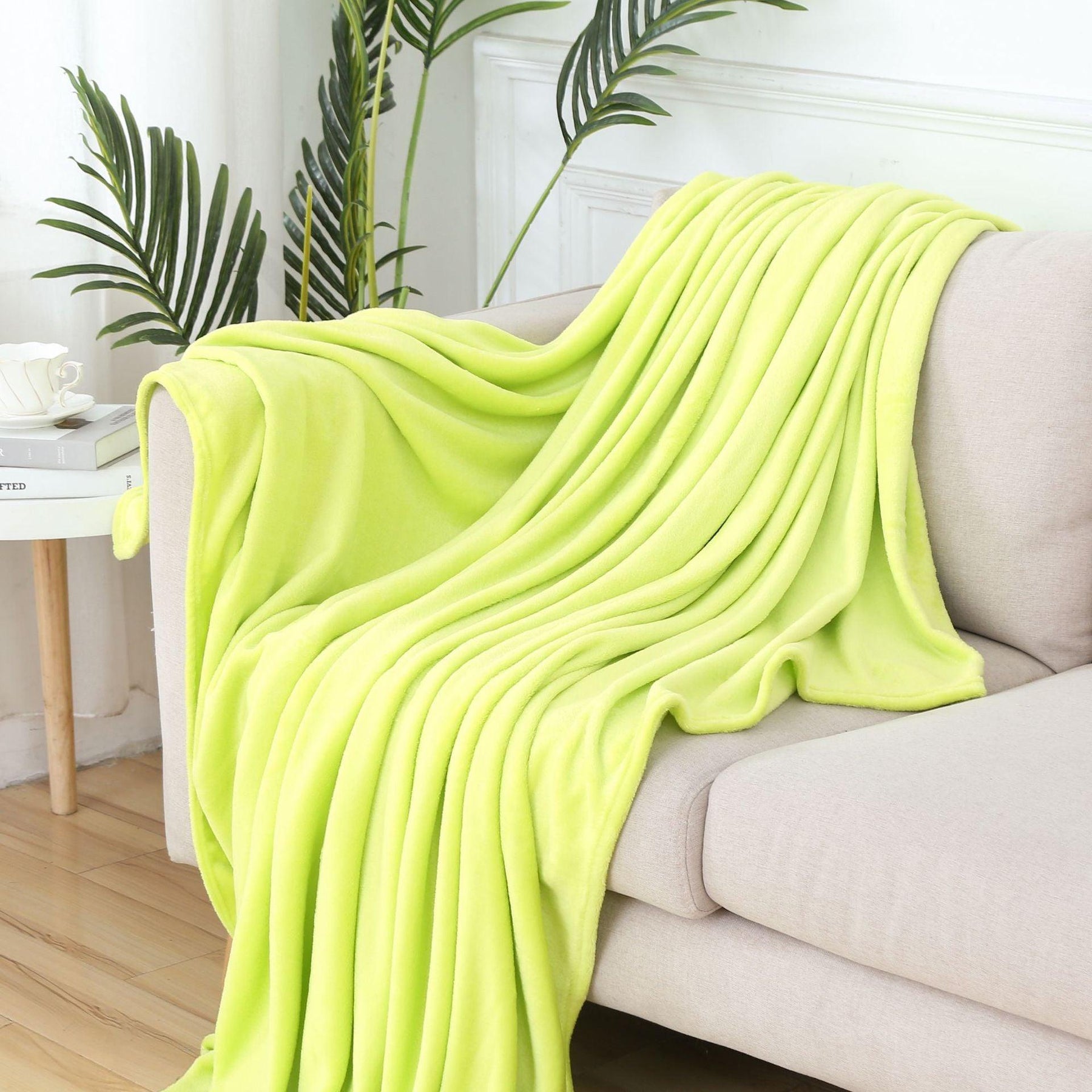 Fleece Throw Soft Fluffy Velvet Blanket - beddingbag.com