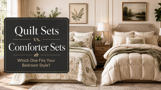Quilt Sets vs. Comforter Sets
