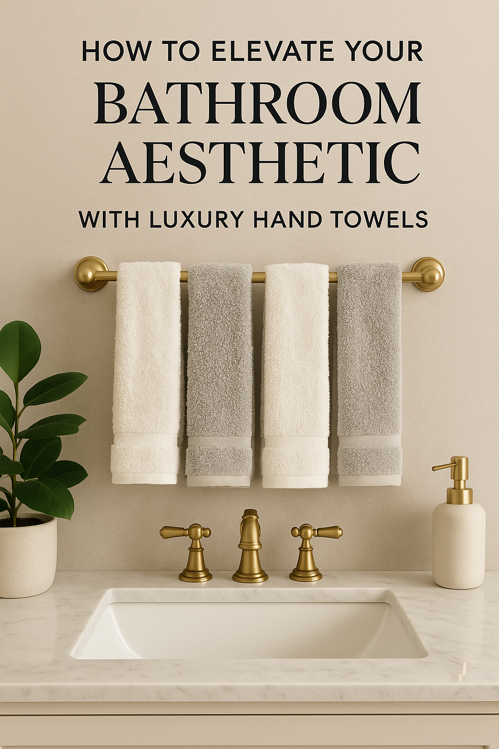 How to Elevate Your Bathroom Aesthetic with Luxury Hand Towels