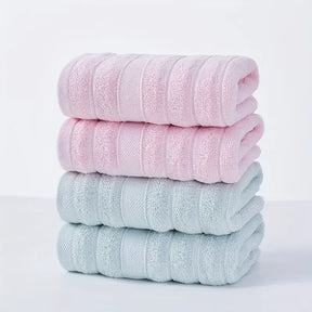 Soft Skin-Friendly Cotton Bath Towels | Pack of 4