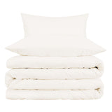 1000 Thread Count Cotton Blend Solid 3 Piece Duvet Cover Set