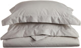 1000 Thread Count Cotton Blend Solid 3 Piece Duvet Cover Set