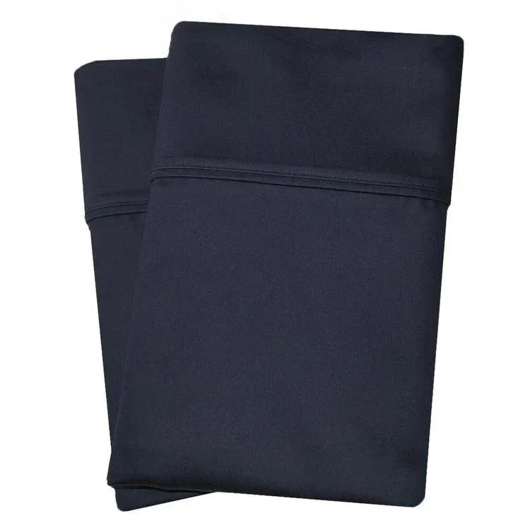 1000 Thread Count Cotton Blend Solid Pillowcase Set