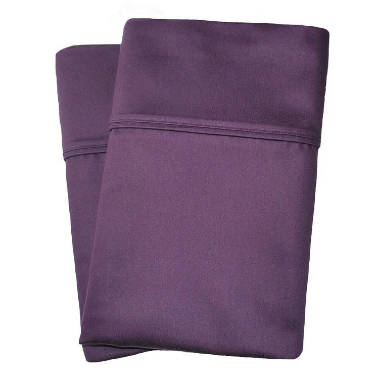1000 Thread Count Cotton Blend Solid Pillowcase Set