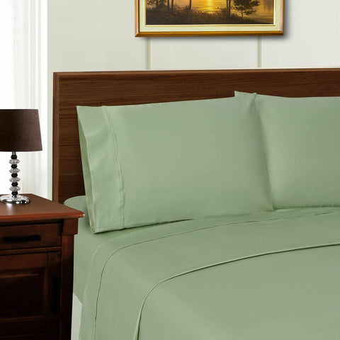 1000 Thread Count Lyocell Blend Bed Sheet Set Solid Deep Pocket