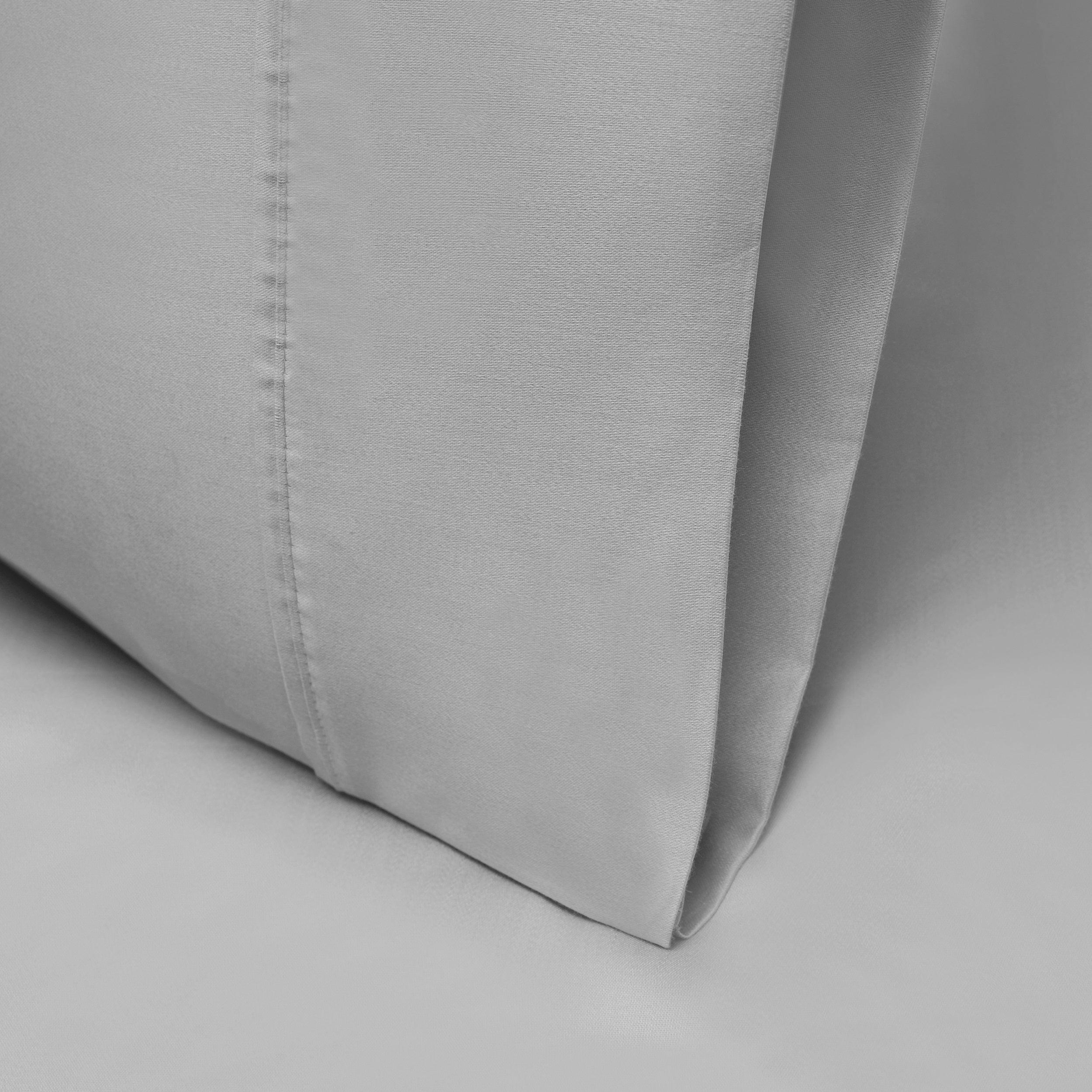 1000 Thread Count Lyocell Blend Solid Pillowcase Set