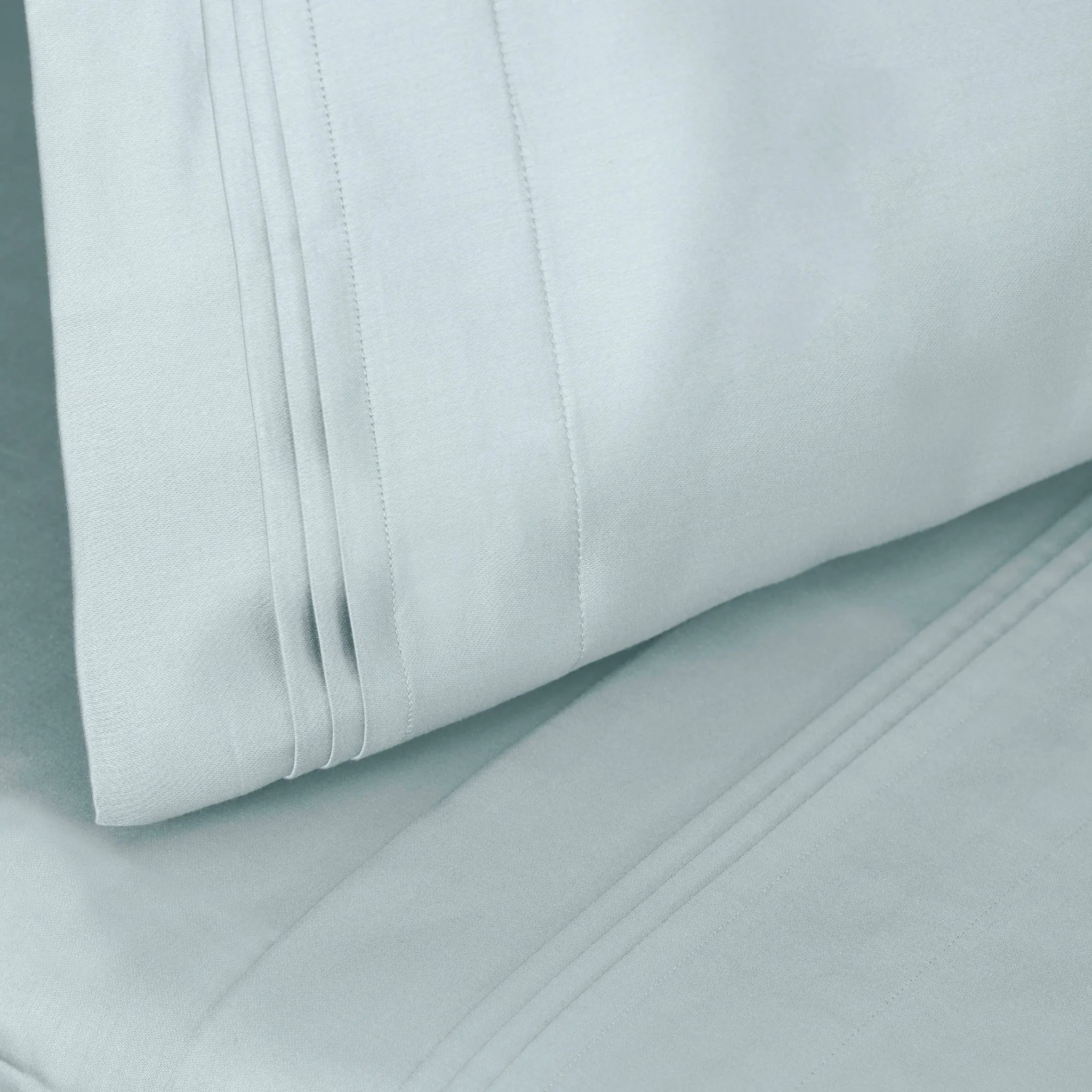 1000 Thread Count Egyptian Cotton Solid Pillowcase Set