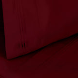 100% Egyptian Cotton 1000 Thread Count Solid Pillowcase Set
