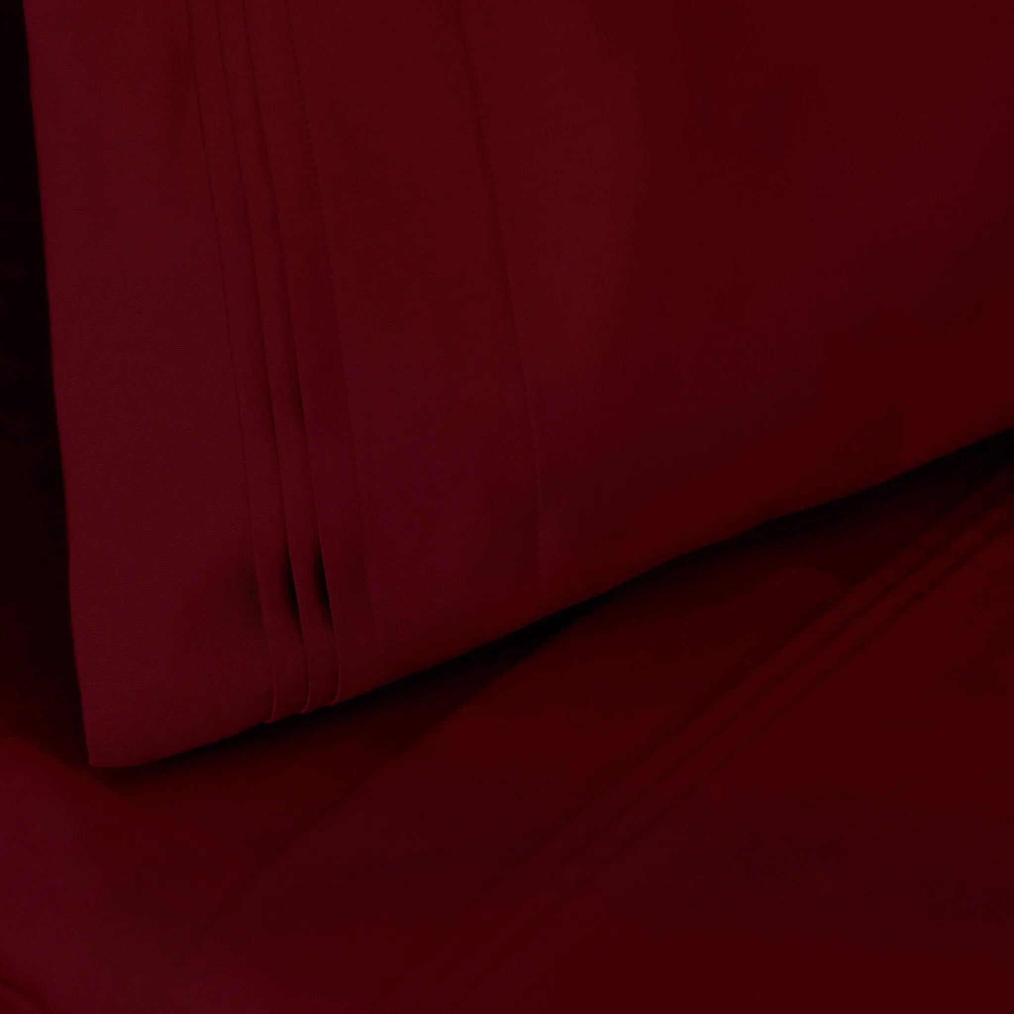 1000 Thread Count Egyptian Cotton Solid Pillowcase Set